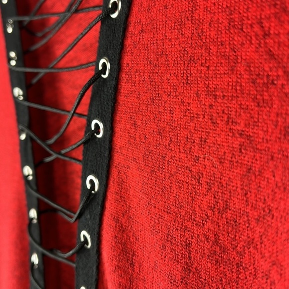 Zanzea peek-a-boo bodice long sleeve dress Sz XL - Picture 8 of 10